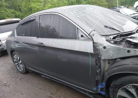 2017 Honda Accord Hybrid Ex-L z USA, uszkodzony, nr VIN JHMCR6F50HC022730